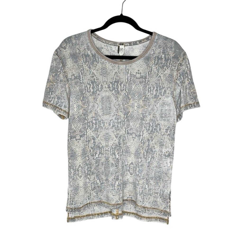 WE THE FREE Print Me Perfect Snake Print Tee size XS